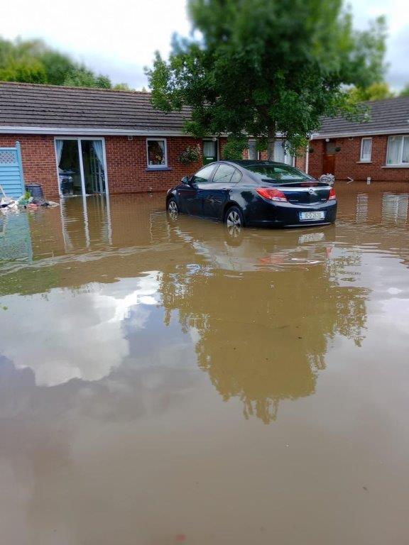 Bungalow House Flooded