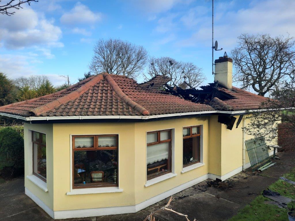 House Destroyed by Fire